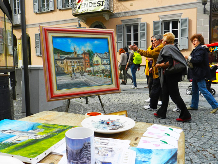 Positivo il bilancio della prima edizione di "Montmartre in Valle Vigezzo". Fotogallery