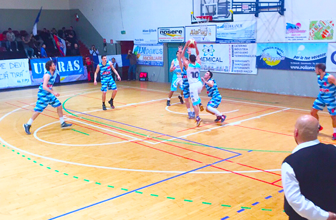 Poli Opposti Cipir, arriva la prima sconfitta in campionato, con l'Alessandria termina 66-61
